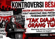 Ucapan Rektor UNIPO Picu Polemik: Sebut Mahasiswa “Tak Diajari Orang Tua” Terkait Persoalan Masjid Mangkrak