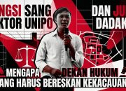 Gengsi Sang Rektor Unipo dan Jubir Dadakan: Mengapa Dekan Hukum yang Harus Bereskan Kekacauan?