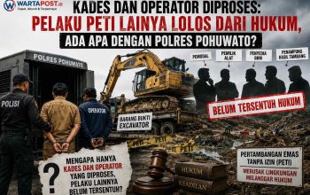 Kades dan Operator Diproses: Pelaku PETI Lainya Lolos Dari Hukum, Ada Apa Dengan Polres Pohuwato