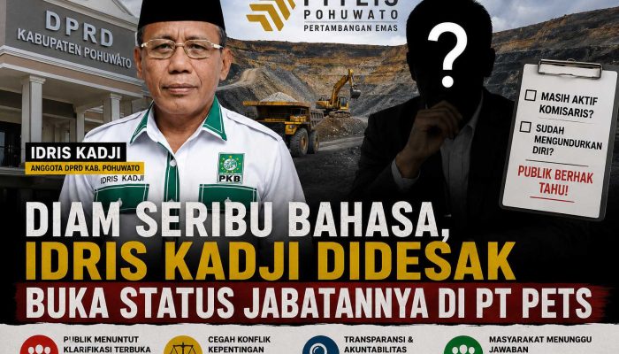 Diam Seribu Bahasa, Idris Kadji Didesak Buka Status Jabatannya di PT PETS