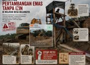 Diduga Milik Daeng Agus, Aktivitas PETI di Desa Bulangita Kembali Gunakan Alat Berat JCB