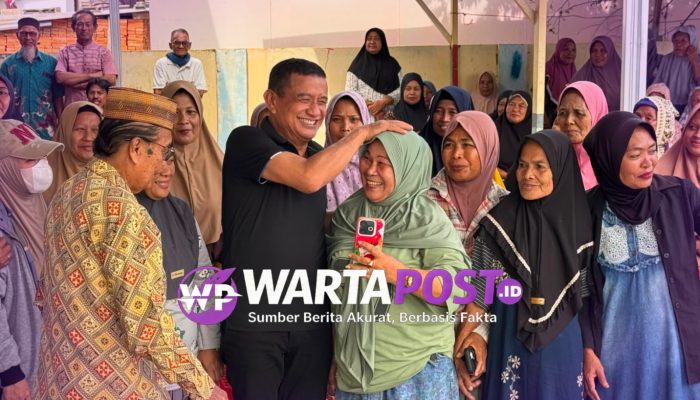 Di Hadapan Warga Torosiaje Jaya, Syarif Mbuinga Kenang Pengabdian Rachmat Gobel