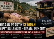 Dugaan Praktik Setoran di PETI Bulangita-Teratai Menguat, Polres Pohuwato Didesak Usut hingga Aktor di Balik Tambang Ilegal