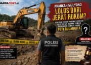 Akankah Mulyono Lolos dari Jerat Hukum? Penyidik Polres Pohuwato Didesak Usut Tuntas Dugaan Pemilik Excavator SANY di Kasus PETI Bulangita