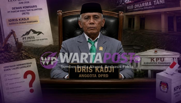 Di Balik Kursi DPRD Idris Kadji: Komisaris PETS dan Ketua KUD, Bagaimana KPU Memverifikasi?