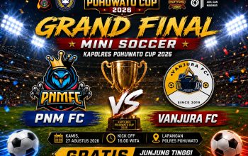 Vanjura FC Vs PNM FC Berlaga di Final Kapolres Cup, Diduga Kedua Tim Didanai Bos PETI