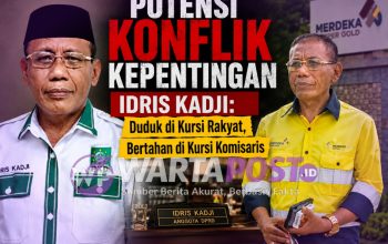 Potensi Konflik Kepentingan Idris Kadji: Duduk di Kursi Rakyat, Bertahan di Kursi Komisaris