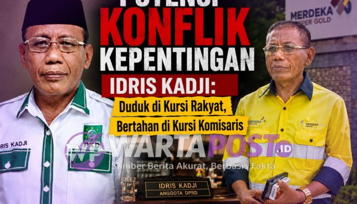 Potensi Konflik Kepentingan Idris Kadji: Duduk di Kursi Rakyat, Bertahan di Kursi Komisaris