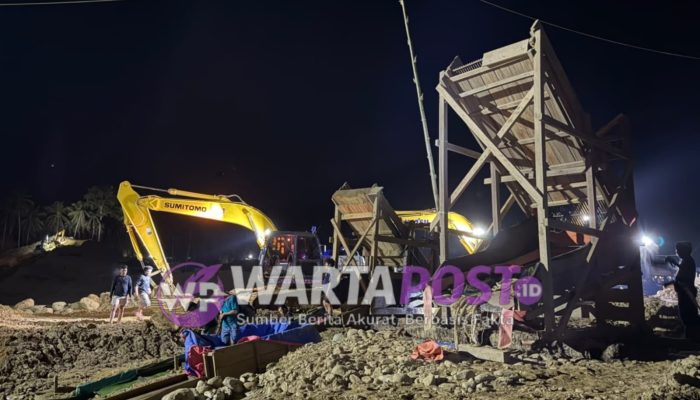 PETI Molosifat Utara Ditertibkan Polres Pohuwato, 4 Excavator dan 5 Orang Diamankan Polisi