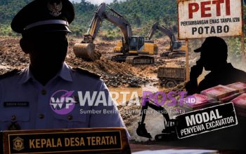 Pemodal dan Penyewa Excavator, Kades Teratai Diduga Terlibat PETI di Potabo